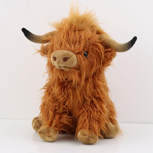 Yiran toy Hochlandrind Plüschtier, 25cm, ab 0 Jahren - Bild 1