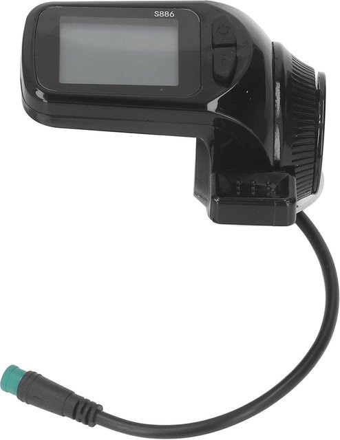 Shoemst LCD Display Messgerät für Elektrofahrräder und E-Scooter, Schwarz, Wasserdicht - Bild 1