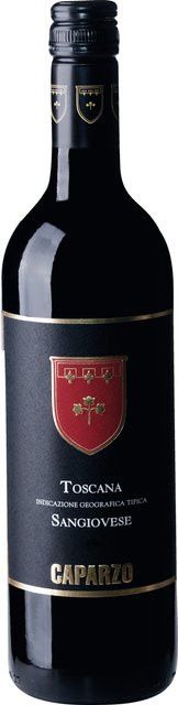 Caparzo Sangiovese Rotwein, Toskana, 2024, trocken, 0,75 l - Bild 1