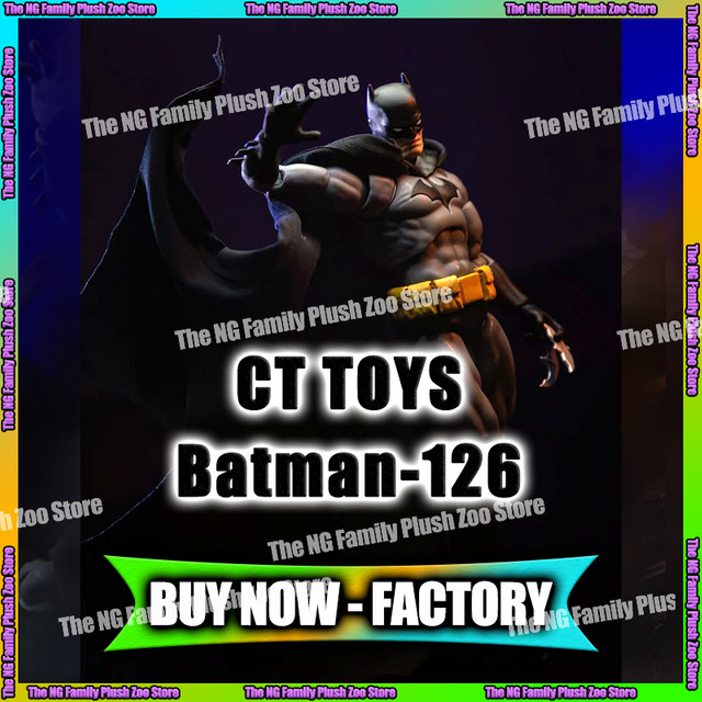 Ct Toys Batman Black Mafex 126, Actionfigur, Blau, Schwarz - Bild 1