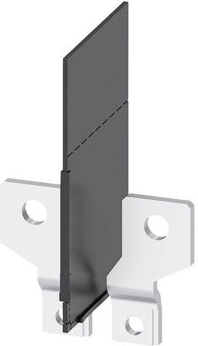 Siemens 3VA9152-0QC00 Anschlusszubehör, Grau, B: 4,46 cm, T: 6,12 cm - Bild 1