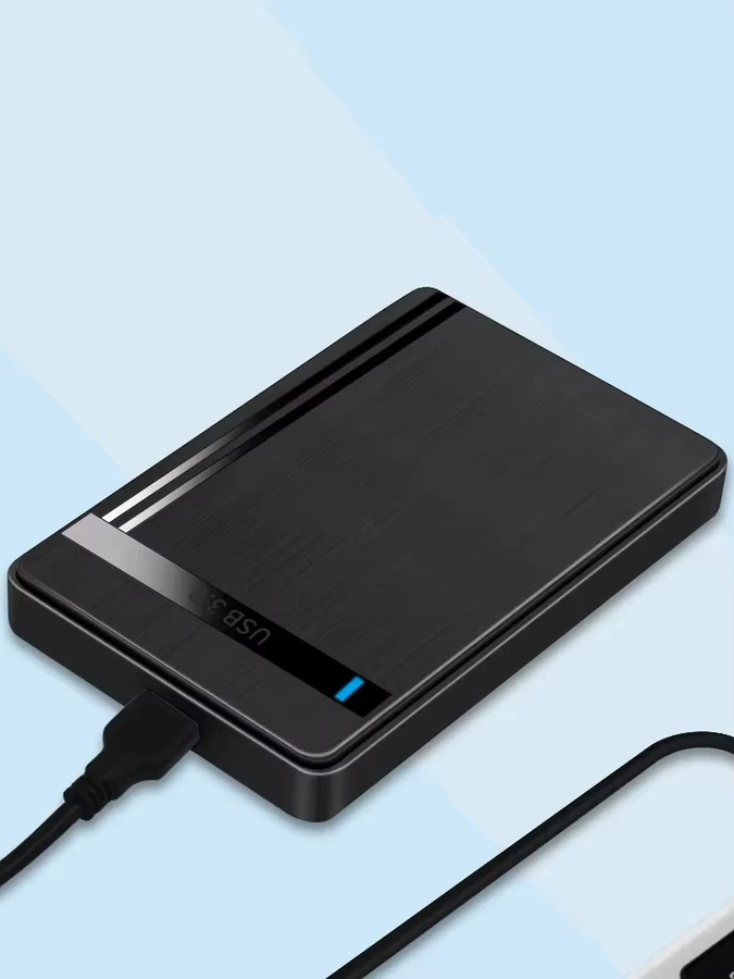 Kebidu USB 3.1 2,5 Zoll SATA HDD SSD Gehäuse mit UASP Unterstützung, Schwarz - Bild 6
