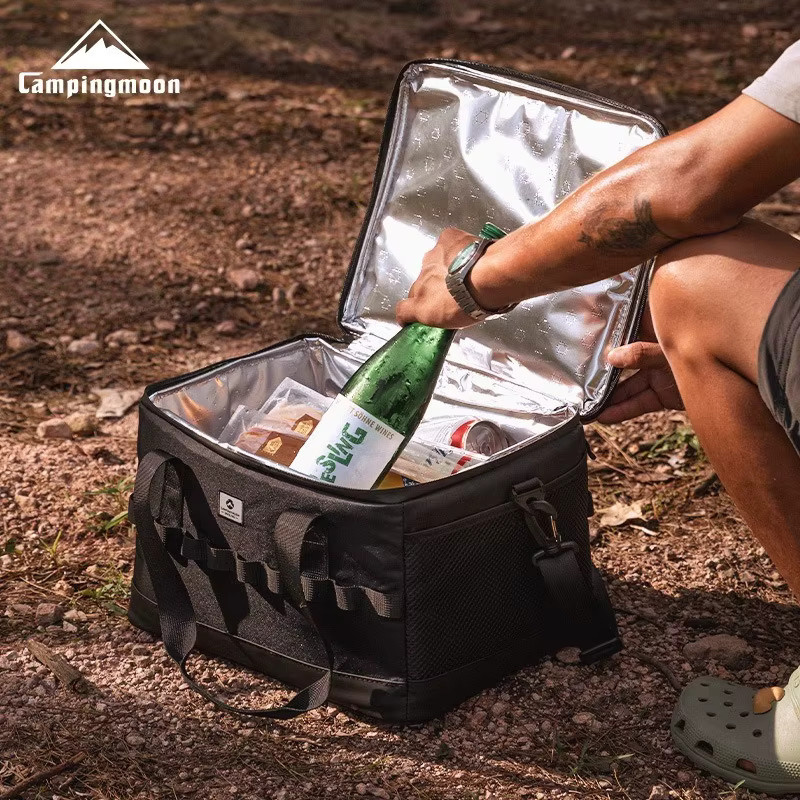 CAMPINGMOON BC-300 Outdoor-Kühlpack in Schwarz zur Konservierung von Lebensmitteln und Getränken - Bild 2