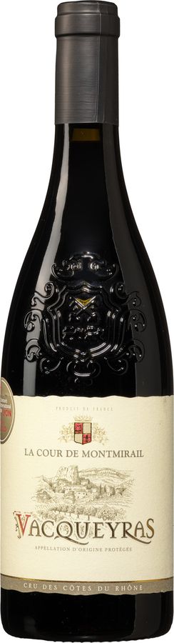 La Cour de Montmirail Rotwein Vacqueyras, Grenache/Mourvèdre/Syrah, 0,75 l - Bild 2