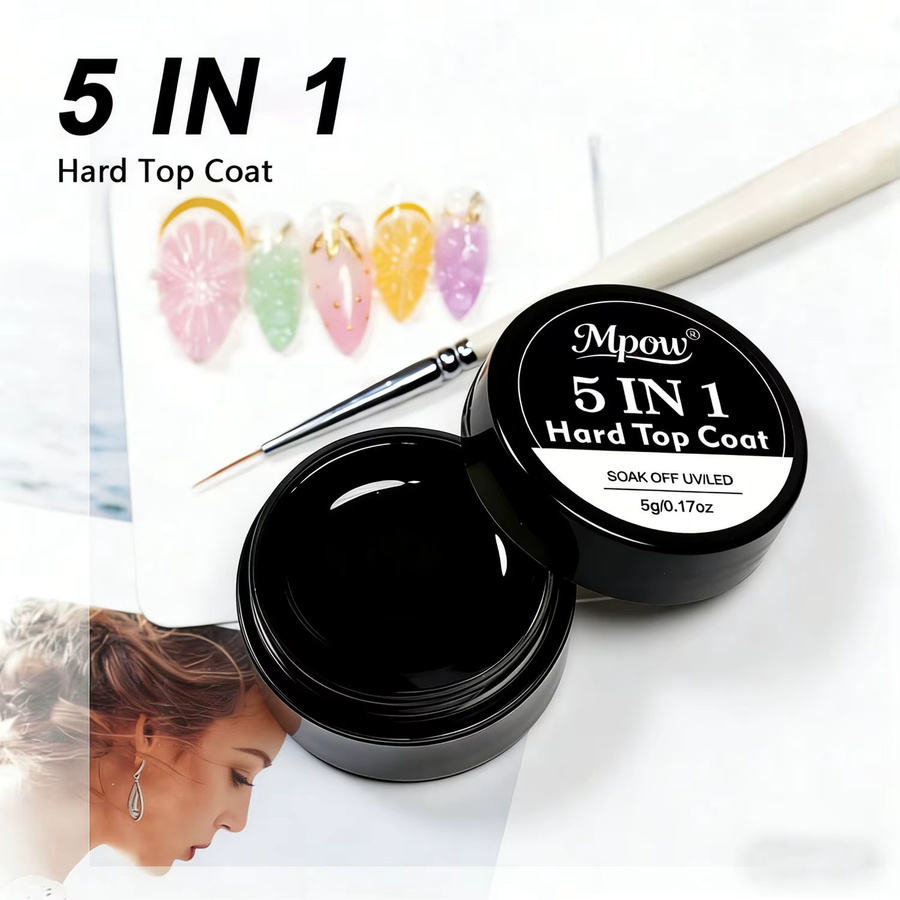 Mpow Nagellack-Gel, transparent, glänzend - Bild 4
