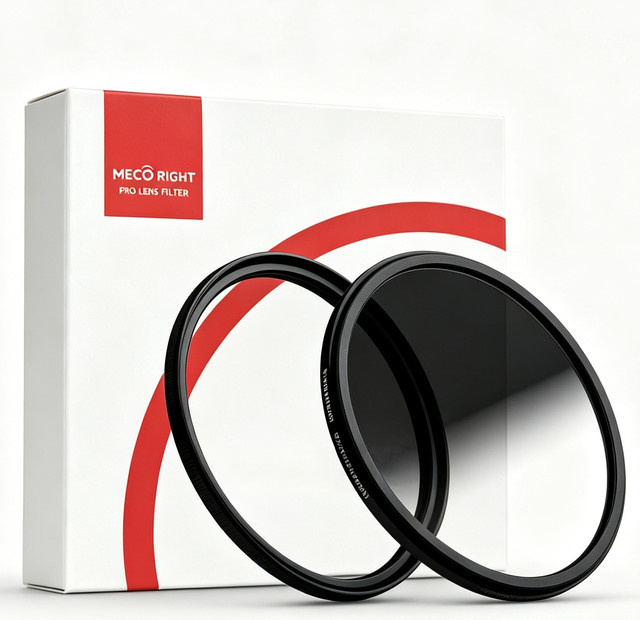 Meco MRC GND Filter Soft RGND8/16 Magnetisch für Canon Sony Nikon Fuji Sigma Objektive in Schwarz - Bild 1