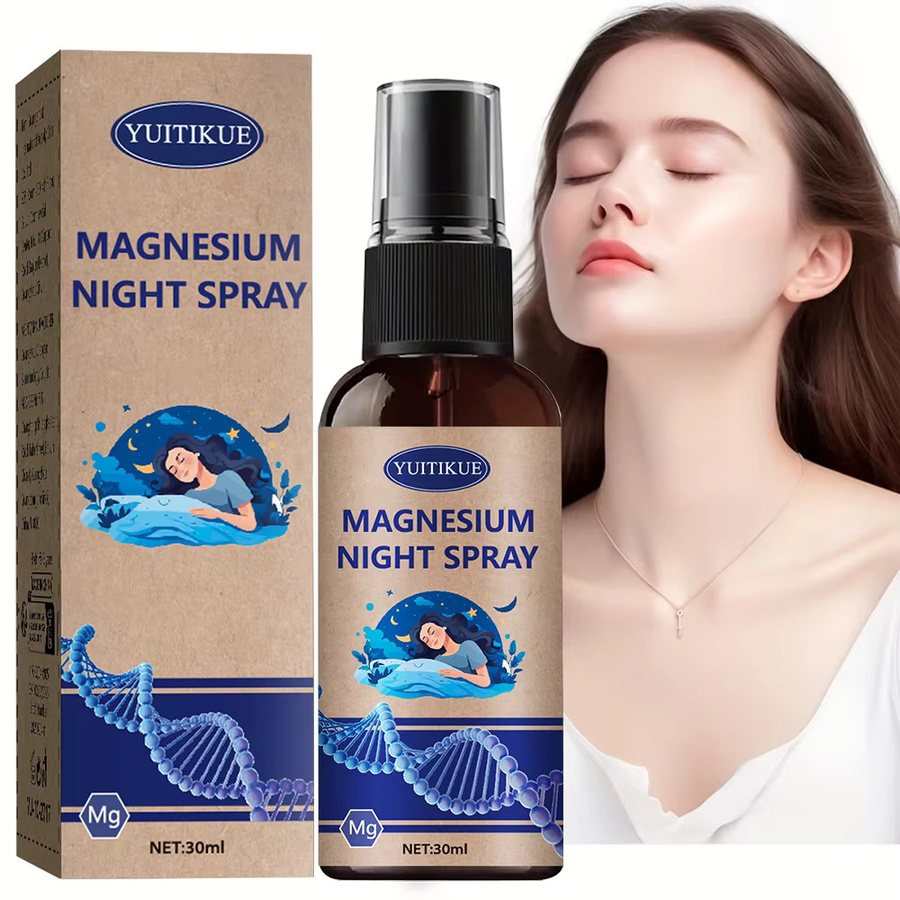 YUITIKUE Magnesium-Nachtspray mit Lavendelöl, 30 ml, Unisex - Bild 2