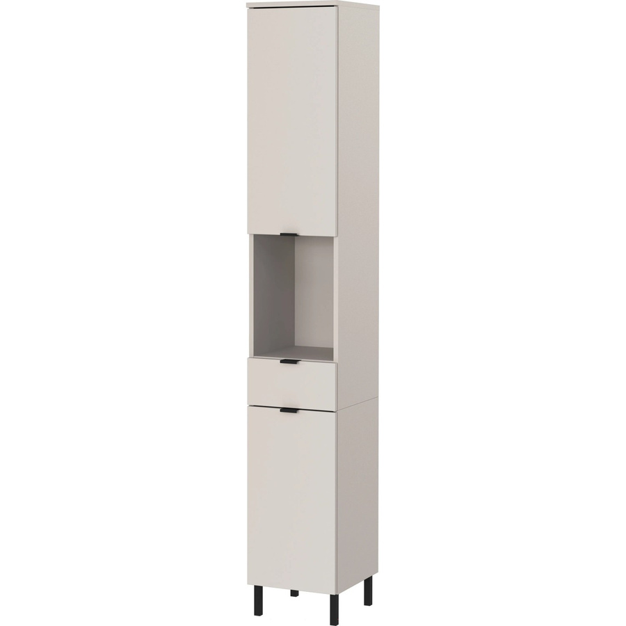 Germania Hochschrank Arcena in Kaschmir Beige mit Soft-Close-Türen, B/T/H: 30 x 34 x 190 cm - Bild 2