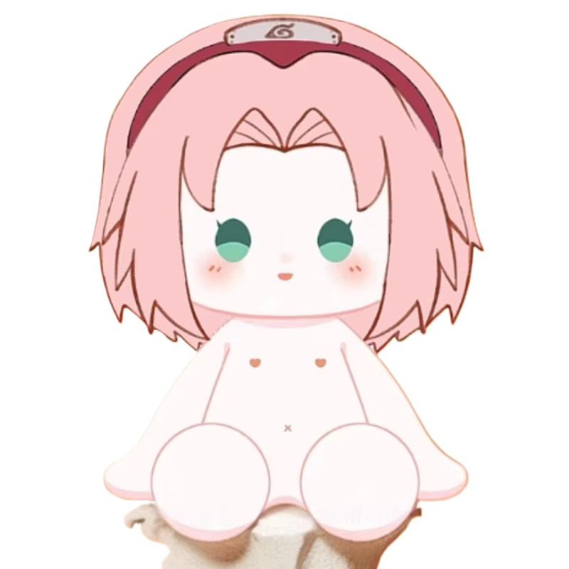 Bandai Anime Plüschtier Sakura Haruno Sasuke Hinata Kakashi, 40 cm - Bild 2