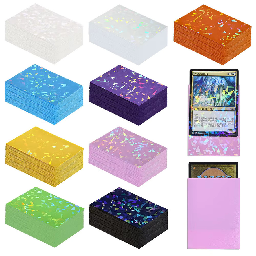 Vorinclex Holografische Kartenhüllen, 60-teiliges Set, Bunt / Mehrfarbig - Bild 2