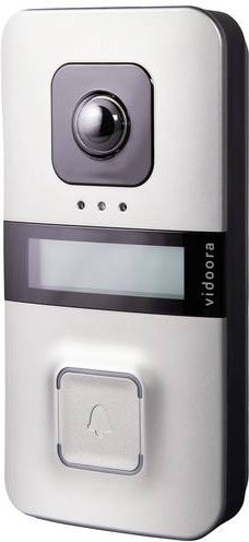 Grothe VD 720-W si Video-Türsprechanlage mit WLAN und Außeneinheit in Silber - Bild 1