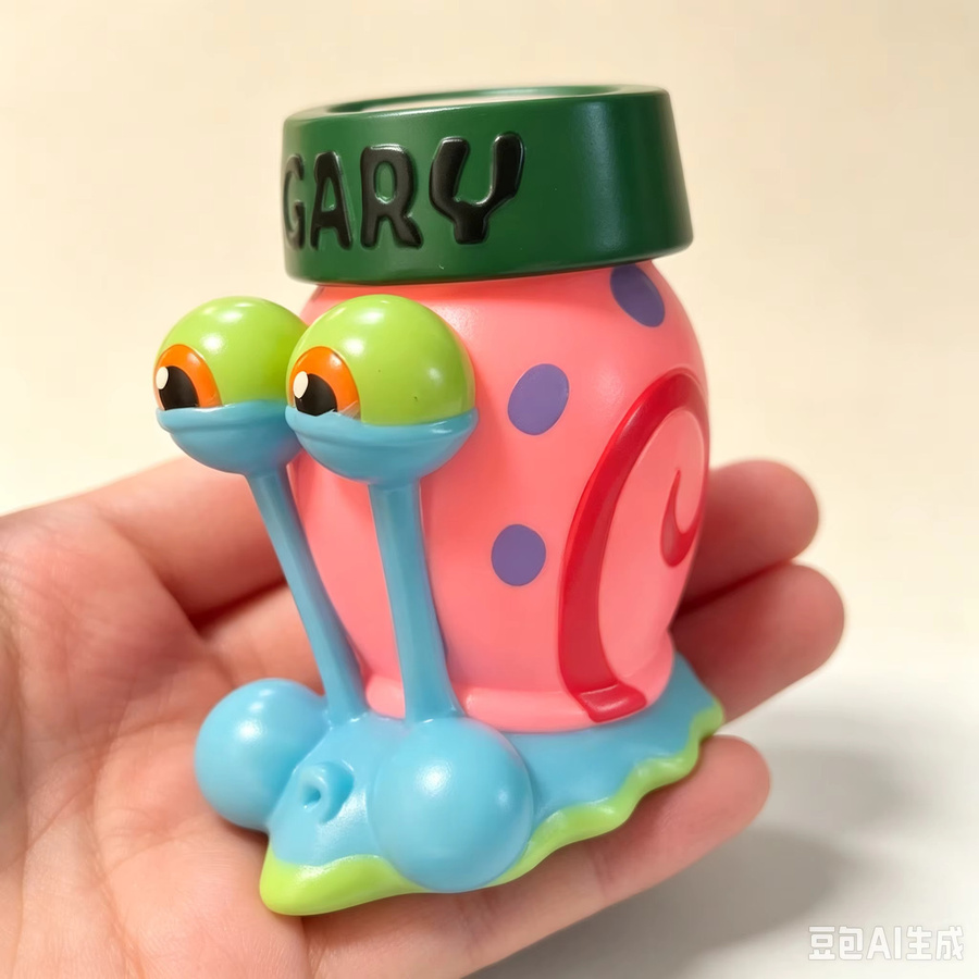 Potdemiel SpongeBob Schwammkopf Gary der Schnecke Universal-Ladeständer für Uhren, kreative Cartoon-Dekoration für deinen Schreibtisch, Mehrfarbig - Bild 5