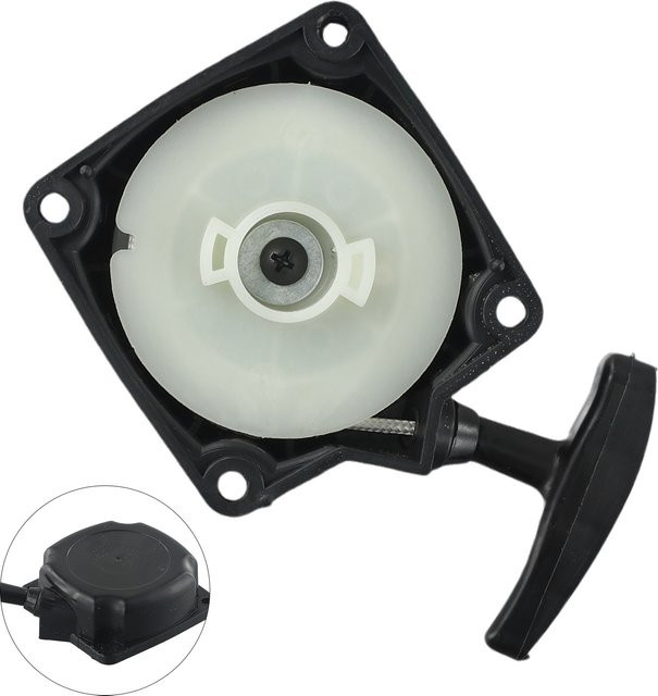 VIBRATITE Rückstoß-Seilzugstarter Ersatzteil für 22,5cc-26cc 2-Takt-Motoren von Freischneidern, Rasentrimmern und Rasenmähern - Bild 1