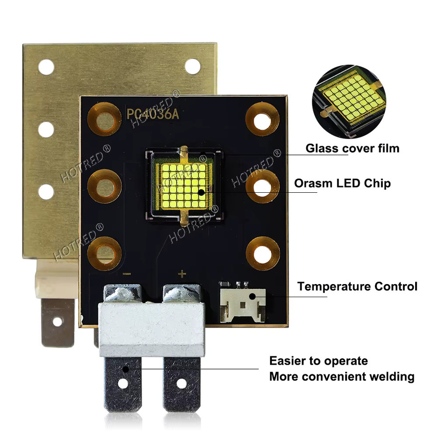 High Power LED Bühnenlicht in Kaltweiß für Moving Head, DJ-Lampen und Projektoren mit 100W bis 300W Leistung - Bild 2