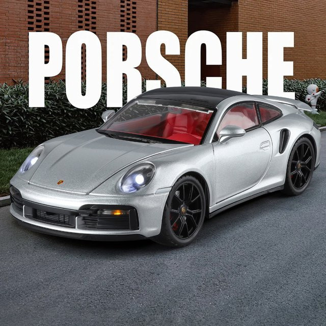 Maisto Porsche 911 Sportwagen-Modell, 1:24, mit Licht und Sound - Bild 1