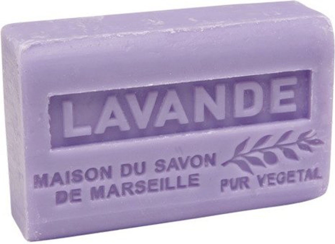La Maison du Savon de Marseille Provence Seife Lavande mit Karité in Lila, 125g - Bild 1