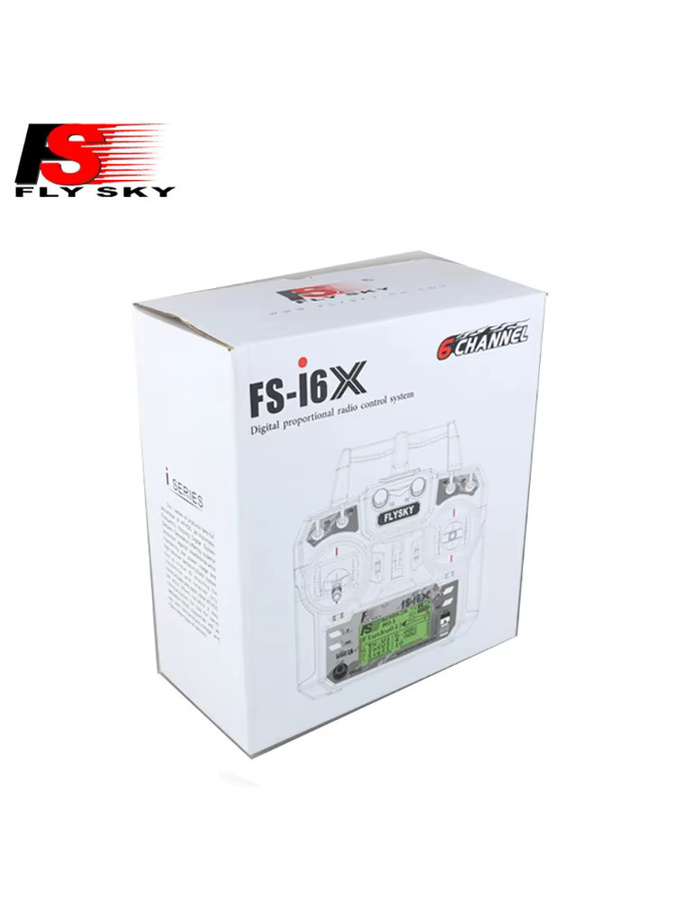 Flysky FS-i6X AFHDS 2A RC-Sender mit X6B IA6B IA10B Empfänger 10-Kanal 2,4GHz für Flugzeuge, Helikopter und FPV-Renndrohnen - Bild 3