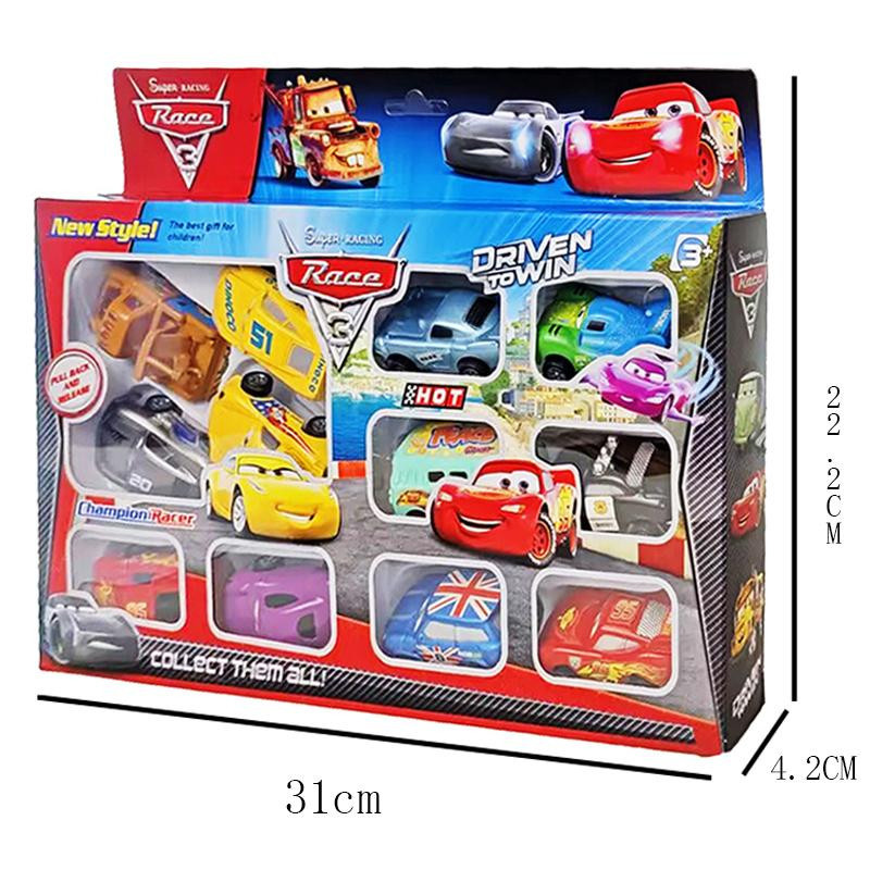 Linyi toy Disney Pixar Cars Rückprall Serie 12er-Pack Maßstab 1:55 - Bild 2