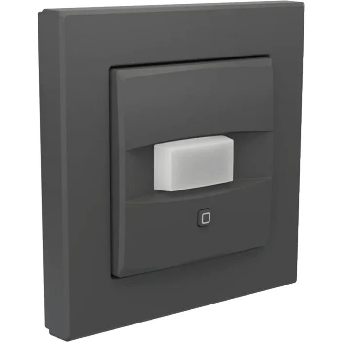 Homematic IP Universal Dimmeraufsatz mit Bewegungsmelder in Anthrazit Grau (HmIP-UDI-SMI55-A) - Bild 1