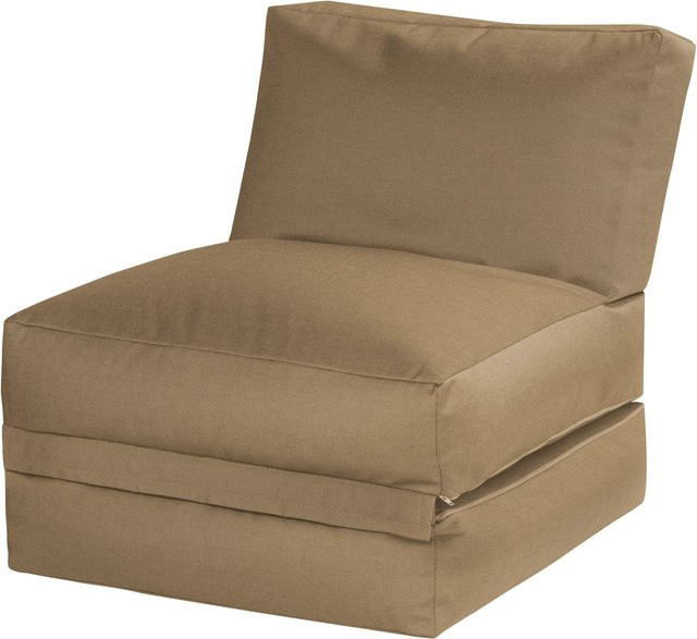 Sitting Point Sitzsack Twist OUTSIDE, braun, B/H/T: 70 x 60 x 180 cm - Bild 1