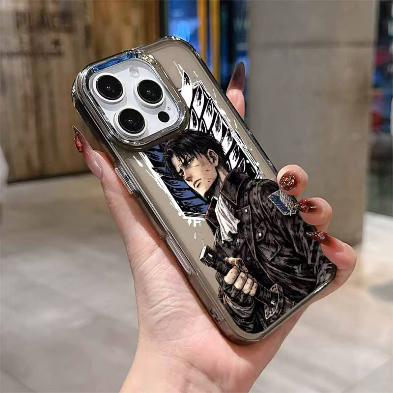 Attack on Titan Dark Anime Silikon-Handyhülle für Xiaomi Mi 15 14 12 11 POCO F6 F5 X7 X6 X5 X4 X3 M6 M5S Pro Plus Transparent - Bild 2
