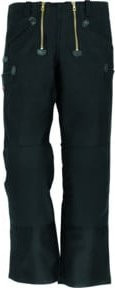 FHB KLAUS Zunfthose Zwirn-Doppel-Pilot in Schwarz mit Kniepolstertaschen und Cordura, Größe 58 - Bild 1