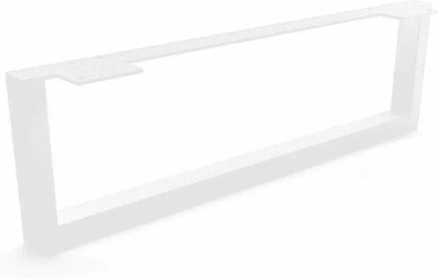 HEVVA Möbelbein GRAZ in Weiß, Höhe: 15 cm, Tiefe: 50 cm - Bild 1