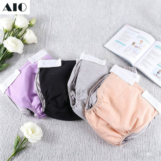 AIO Waschbare Windeln für Erwachsene, Damen, Baumwolle - Bild 1