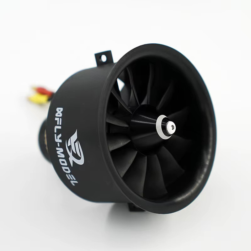 XFLY Galaxy 64mm 12-Blatt EDF Impeller, mit 4S 2840-KV3200 Brushless Outrunner Motor für Modell-Strahlflugzeuge - Bild 3