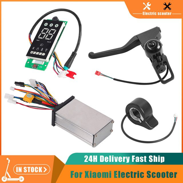 Xiaomi 4 Lite (2. Generation) Ersatzteil-Set: Hauptplatine, Schalttafel, Armaturenbrett-Display-Controller, Bremshebel und Drosselklappenteile für Elektroroller - Bild 1