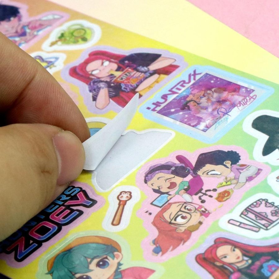 Yiran toy 1 K-Pop Jäger Laser Gacha Aufkleber - Bild 3