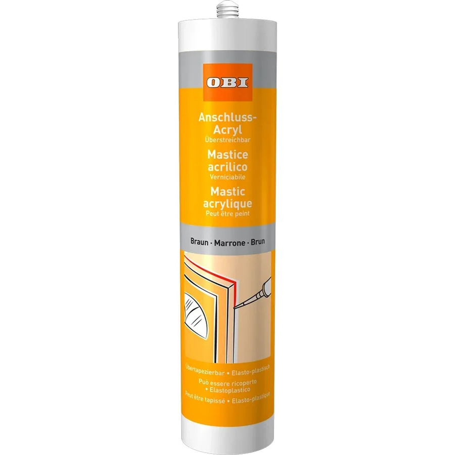OBI Anschluss-Acryl Braun wasserbasiert 310 ml - Bild 2
