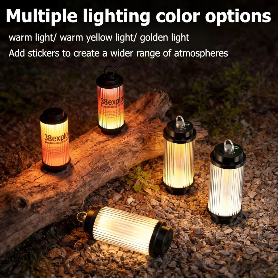 BRS Z3 Light Typ-C wiederaufladbare Campinglaterne als leistungsstarke Mini-LED-Taschenlampe in Schwarz - Bild 2
