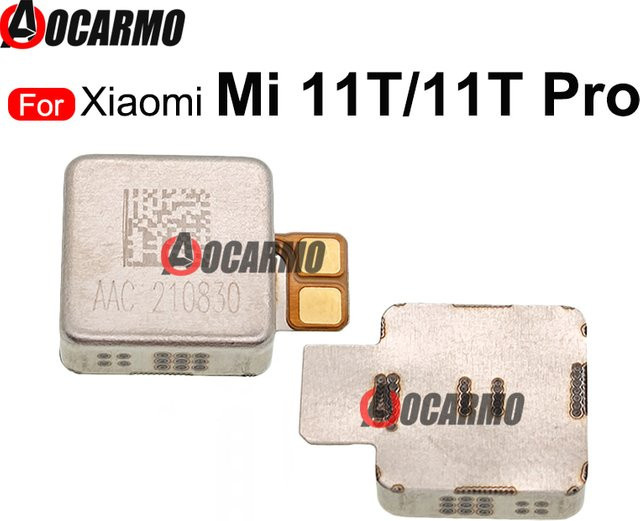 Xiaomi Vibrationsmotor-Modul und Vibrations-Flexkabel als Reparatur-Ersatzteil für Xiaomi 11T und Mi 11T Pro in Silber - Bild 1