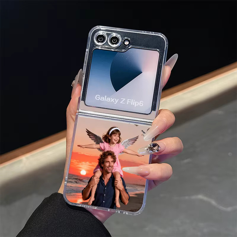 Transparente TPU Handyhülle für Samsung Galaxy Z Flip 7 6 5 4 3 Weiche Schutzhülle - Bild 2