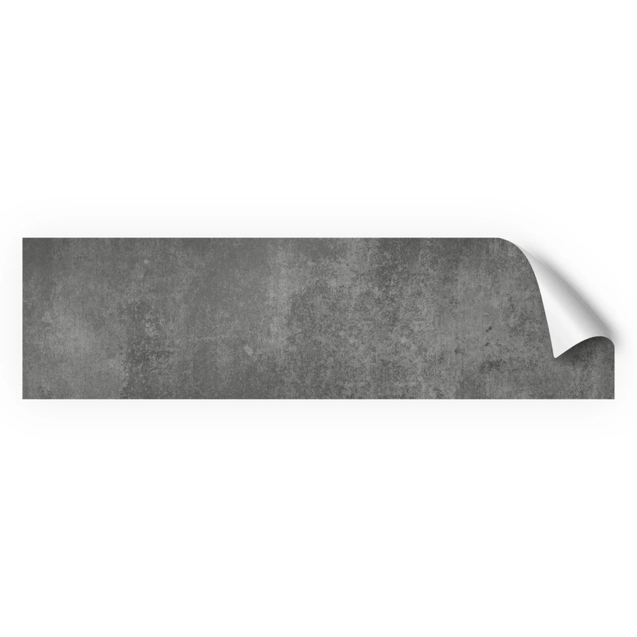Myspotti Küchenrückwandfolie Concrete Black in Stone Look, selbstklebend, B: 220 cm, H: 60 cm - Bild 2
