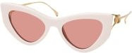 Gucci GG 1565S Sonnenbrille Cat Eye, Vollrand, pink, Damen - Bild 1