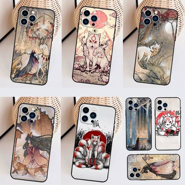 Kitsune Fuchs Kunst Design Schutzhülle für Xiaomi und POCO Modelle in Multicolour - Bild 1