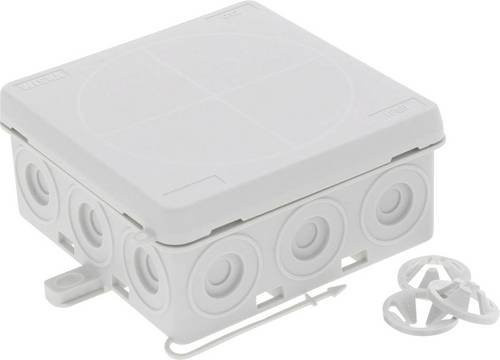 Wiska Abzweigkasten 10110196 Grau IP55 10er Pack B/H/T: 8,6 x 8,6 x 4,1 cm - Bild 1