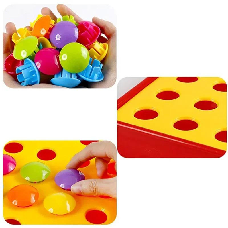 Yiran bag Pilz 3D Puzzle Jigsaw Montessori Pädagogisches Spielzeug 3-6J - Bild 1