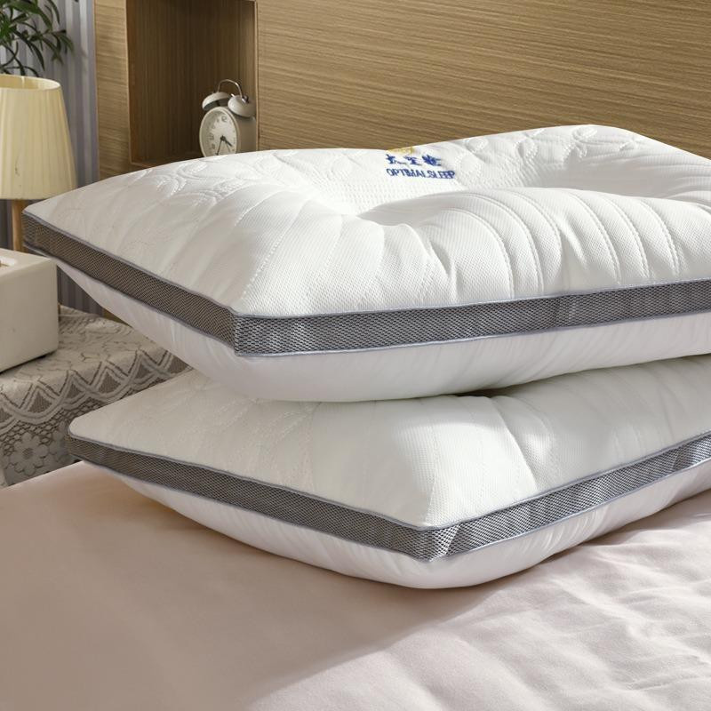 Yiran Furniture Nackenschutzkissen aus Latex in Weiß, B/H: 74 x 48 cm - Bild 3