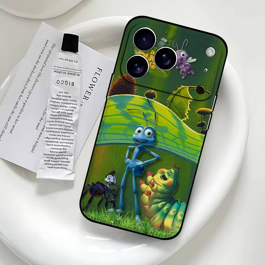 Mesuca Handyhülle mit Cartoon Bugs Life Design für iPhone 11 bis 17 Pro Max in Multicolour - Bild 3