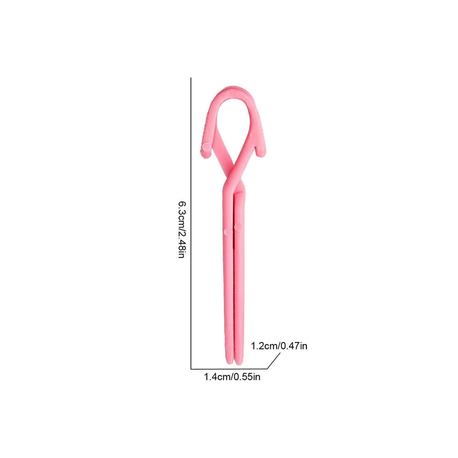 JEARLYU Nagelkunst-Positionierclips, Pink, 5 Stück, Unisex - Bild 2