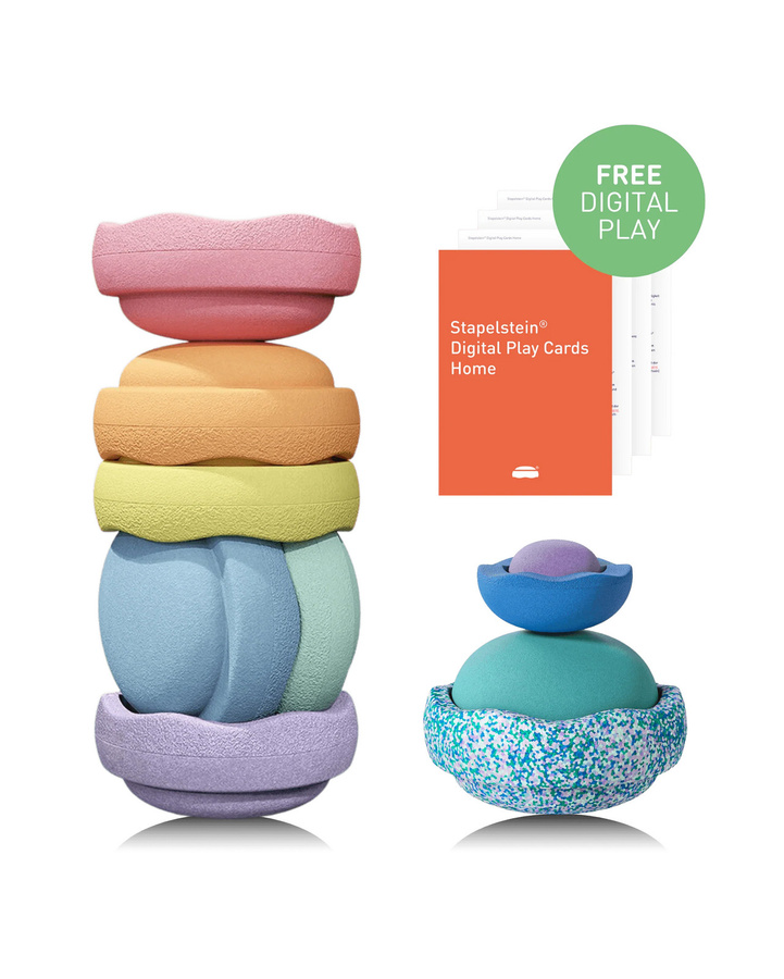 Stapelstein Rainbow Play Bundle, Bunt / Mehrfarbig - Bild 1