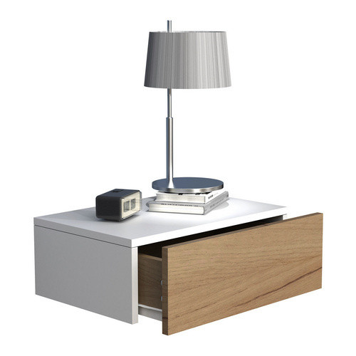 VCM Wandregal Usal in Weiss, B/H/T: 45 x 15 x 30 cm - Bild 3