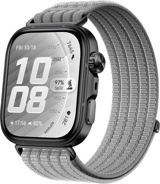 PINSENDA Uhrenarmband Nylon, grau, Unisex - Bild 1