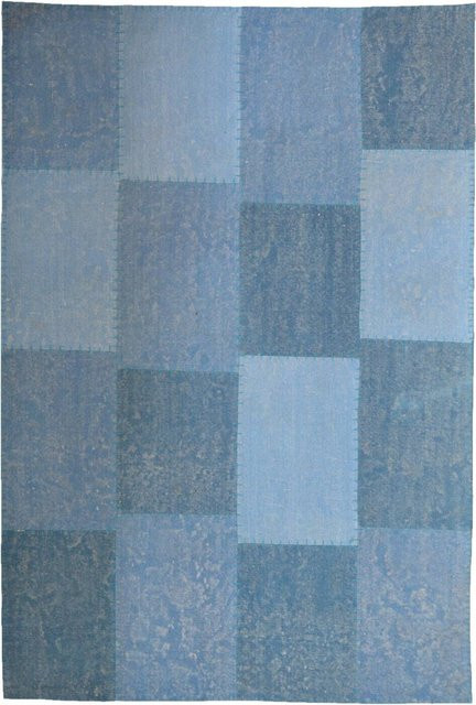 Kayoom Kurzflorteppich Lyrical 110 in Blau und Multi, handgefertigt im Antik-Design, B/L: 120 x 170 cm und 200 x 290 cm - Bild 1