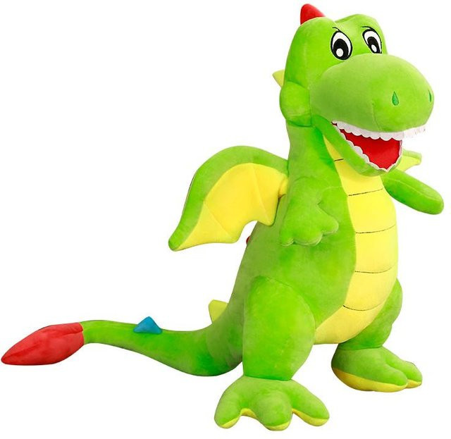 Dinosaurier Plüschtier, Tyrannosaurus, Grün, ab 1,5 Jahren - Bild 1