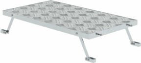 MUNK Überstiegsmodul aus Aluminium in Silber - Bild 1