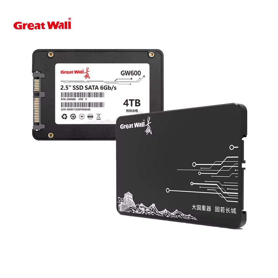 Great Wall Interne SATA3 SSD 2,5 Zoll Solid-State-Laufwerk in Schwarz - Bild 3